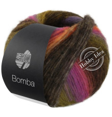 Lana Grossa Bomba 01 Радужная полоса