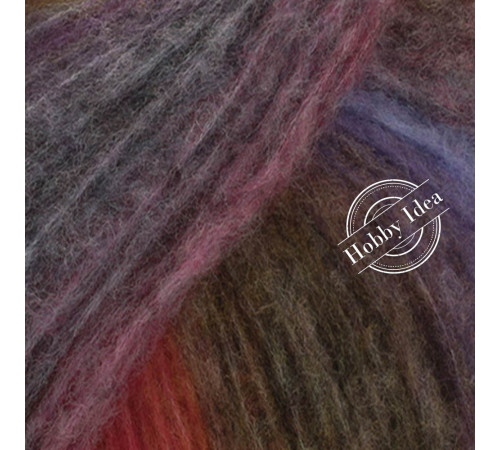 Lana Grossa Bomba 06 Сине-бирюзовая полоса