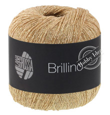 Lana Grossa Brillino 045 Розовое золото