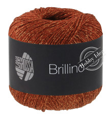 Lana Grossa Brillino 047 Кирпично-красный