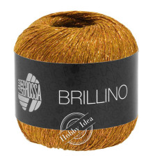 Lana Grossa Brillino 002 Красное золото