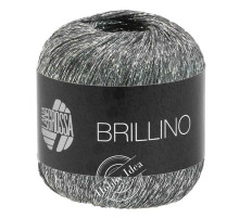 Lana Grossa Brillino 006 Серо-серебристый
