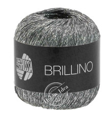 Lana Grossa Brillino 006 Серо-серебристый