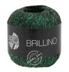 Lana Grossa Brillino 014 Мокко-зелёный
