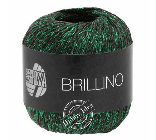Lana Grossa Brillino 014 Мокко-зелёный