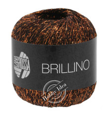 Lana Grossa Brillino 016 Мокко-медный
