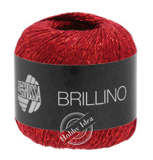 Lana Grossa Brillino 017 Красный