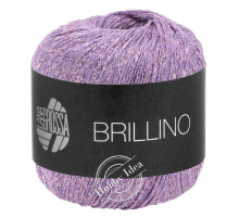 Lana Grossa Brillino 020 Сиренево-розовый