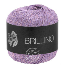 Lana Grossa Brillino 020 Сиренево-розовый