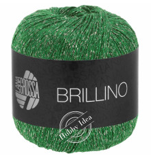 Lana Grossa Brillino 025 Зелёный опал