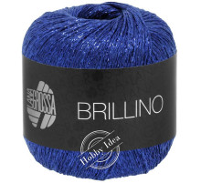 Lana Grossa Brillino 034 Ярко-синий