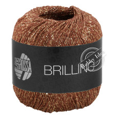 Lana Grossa Brillino 038 Нуга с золотом