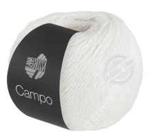 Lana Grossa Campo 001 Белый