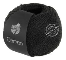 Lana Grossa Campo 024 Чёрный