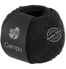 Lana Grossa Campo 024 Чёрный