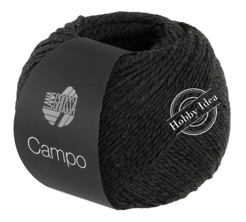 Lana Grossa Campo 024 Чёрный