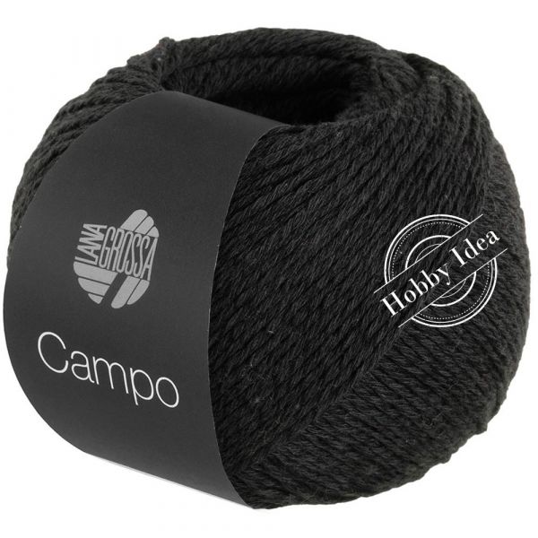Lana Grossa Campo 024 Чёрный из категории Lana Grossa Campo
