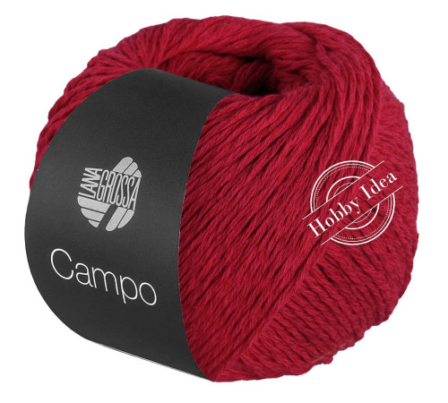 Lana Grossa Campo 027 Тёмно-красный
