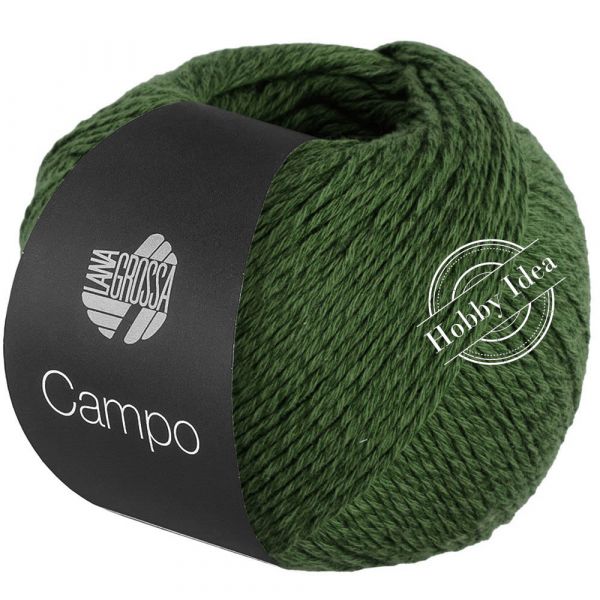Lana Grossa Campo 031 Тёмно-зелёный из категории Lana Grossa Campo