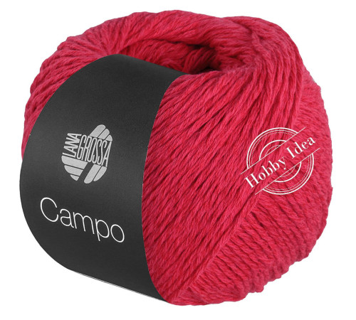 Lana Grossa Campo 038 Красно-розовый
