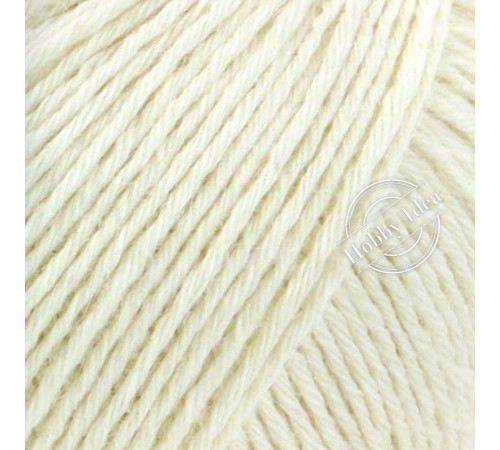 Lana Grossa Cara 001 Натуральный белый