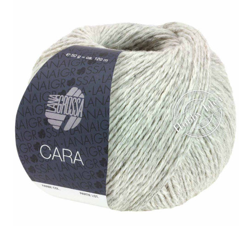 Lana Grossa Cara 009 Серо-зелёный