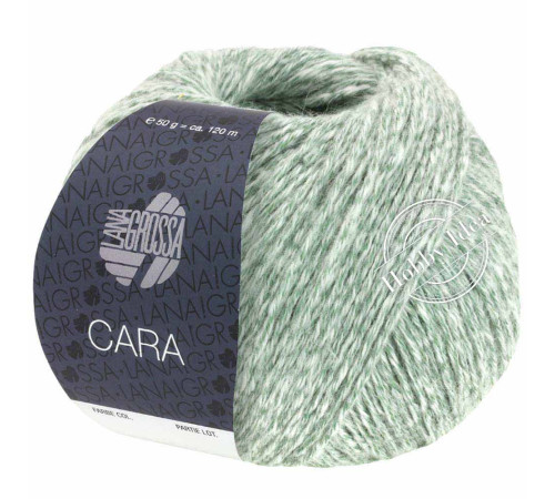 Lana Grossa Cara 012 Серо-зелёный