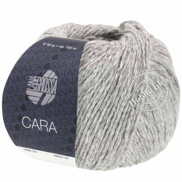 Lana Grossa Cara 020 Серо-лиловый из категории Lana Grossa Cara