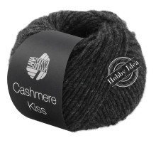 Lana Grossa Cashmere Kiss 107 Антрацитовый