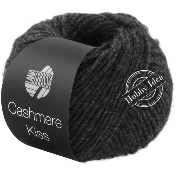Lana Grossa Cashmere Kiss 107 Антрацитовый из категории Lana Grossa Cashmere Kiss