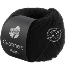 Lana Grossa Cashmere Kiss 108 Чёрный