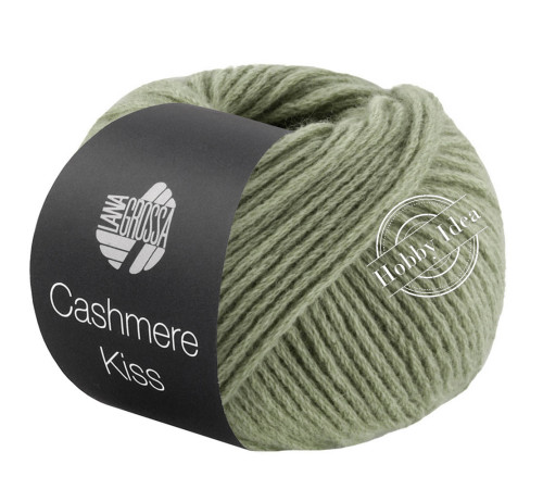 Lana Grossa Cashmere Kiss 114 Травянисто-зелёный