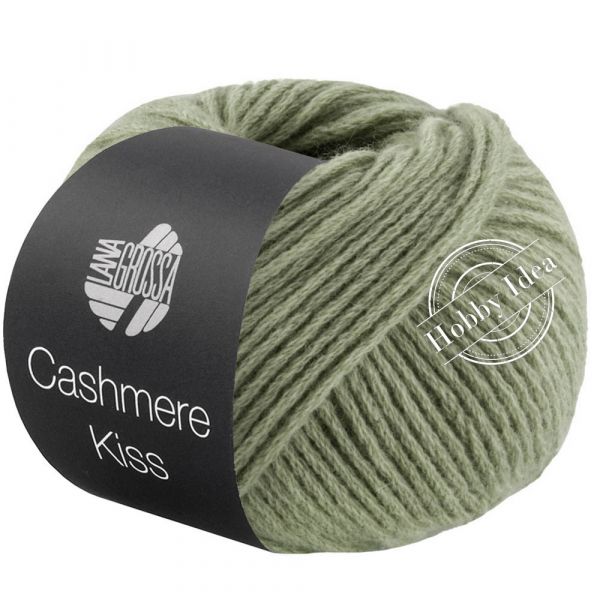 Lana Grossa Cashmere Kiss 114 Травянисто-зелёный из категории Lana Grossa Cashmere Kiss