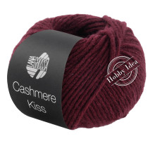 Lana Grossa Cashmere Kiss 121 Бургундия