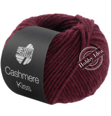 Lana Grossa Cashmere Kiss 121 Бургундия