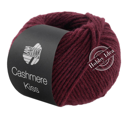 Lana Grossa Cashmere Kiss 121 Бургундия