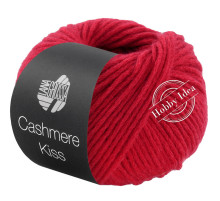 Lana Grossa Cashmere Kiss 122 Вишнёво-красный