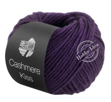 Lana Grossa Cashmere Kiss 123 Тёмно-фиолетовый