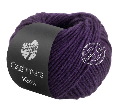 Lana Grossa Cashmere Kiss 123 Тёмно-фиолетовый