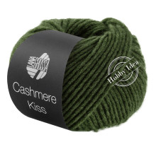 Lana Grossa Cashmere Kiss 128 Тёмно-зелёный