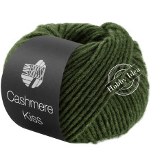 Lana Grossa Cashmere Kiss 128 Тёмно-зелёный