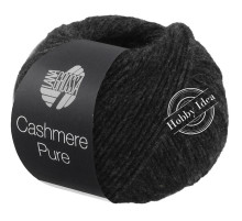 Lana Grossa Cashmere Pure 07 Антрацитовый