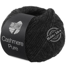 Lana Grossa Cashmere Pure 07 Антрацитовый