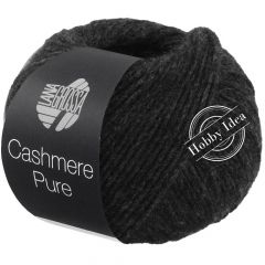 Lana Grossa Cashmere Pure 07 Антрацитовый