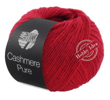 Lana Grossa Cashmere Pure 22 Вишнёво-красный