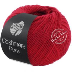 Lana Grossa Cashmere Pure 22 Вишнёво-красный