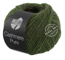 Lana Grossa Cashmere Pure 28 Тёмно-зелёный