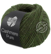 Lana Grossa Cashmere Pure 28 Тёмно-зелёный