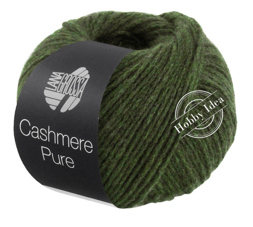 Lana Grossa Cashmere Pure 28 Тёмно-зелёный