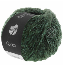 Lana Grossa Cocco 07 Тёмно-зелёный